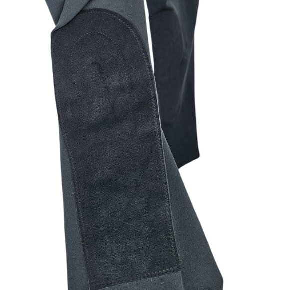 Kerrits Kids Knee Patch Performance Tights Black Size Large Equestrian NWT - Picture 4 of 10